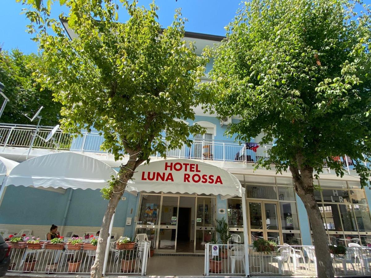 Hotel Luna Rossa 里米尼 外观 照片