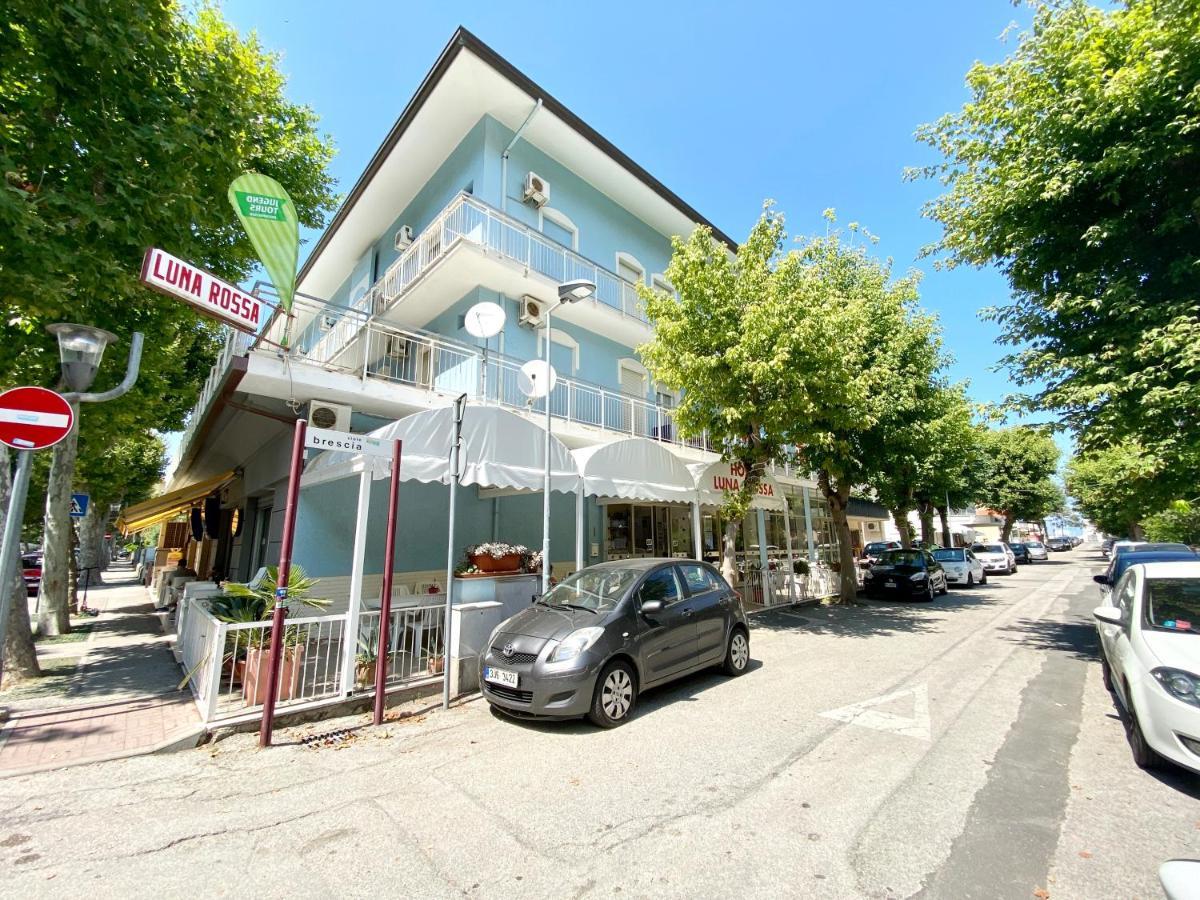 Hotel Luna Rossa 里米尼 外观 照片